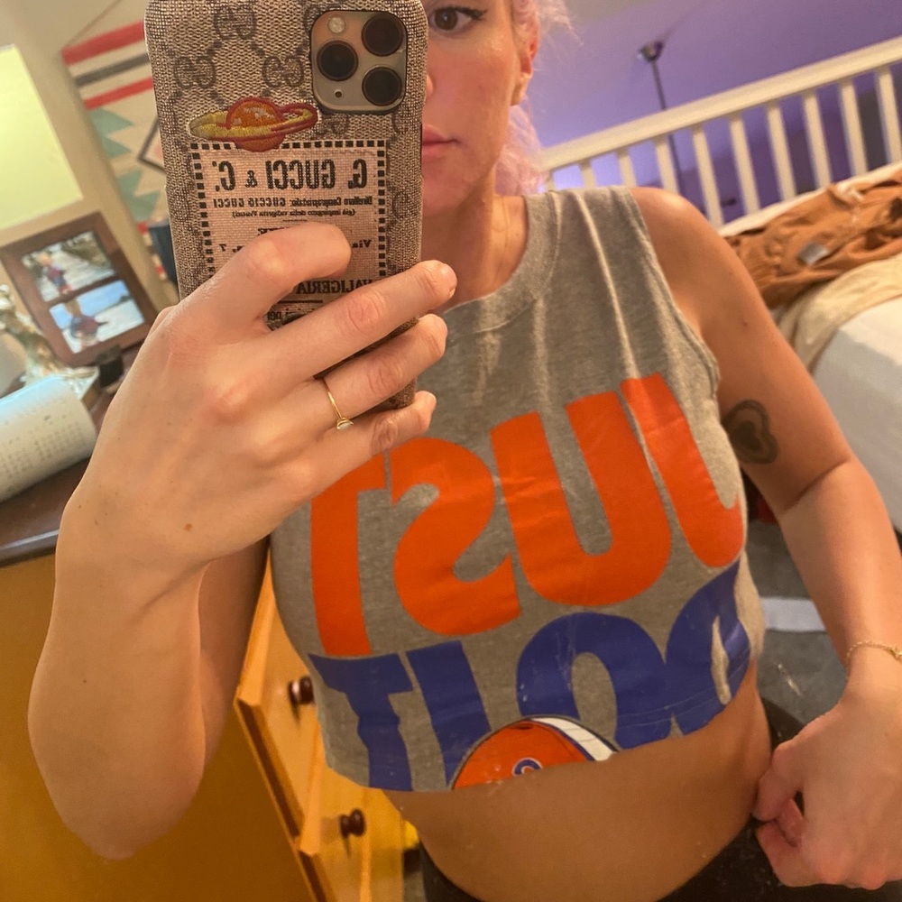 NASTY GAL One of a kind Vintage Crop Top